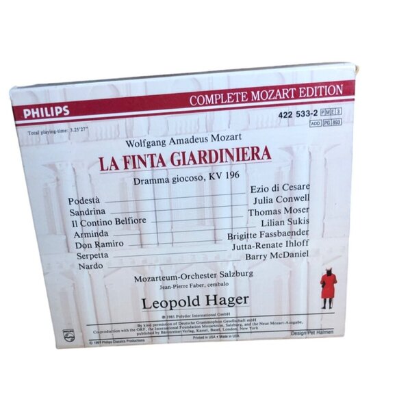 Mozart La Finta Giardiniera Complete Mozart Ed CD Set Vol. 33 By Philips - Picture 2 of 11